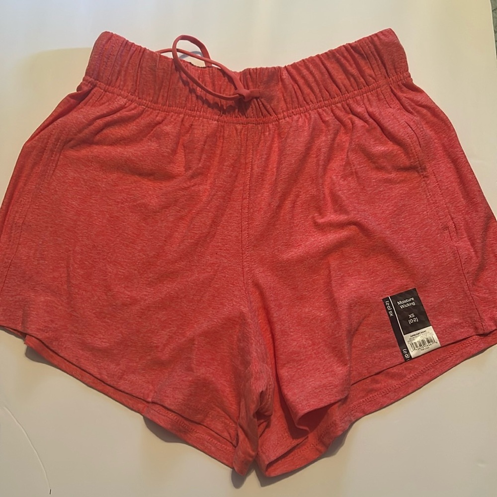 NWT red athletic shorts
